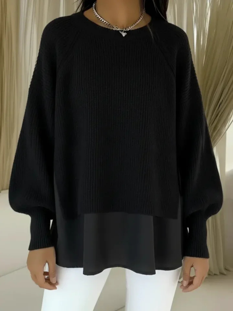 Amparo Mixed Knit Jumper