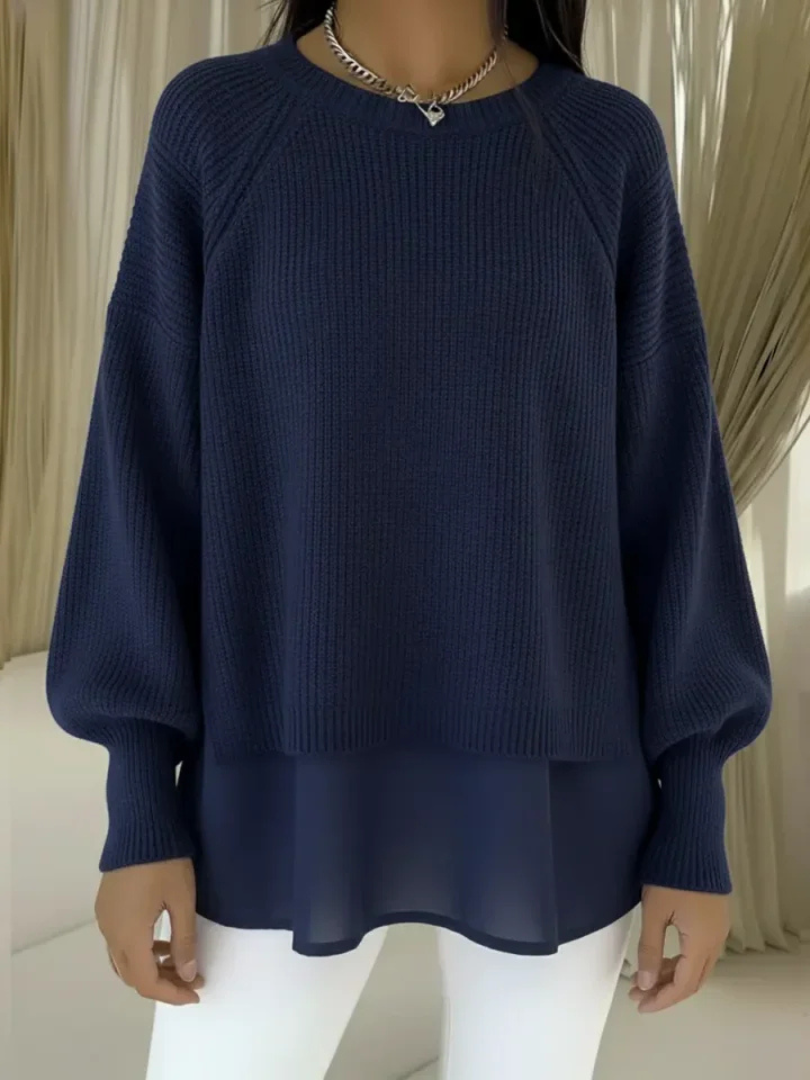 Amparo Mixed Knit Jumper