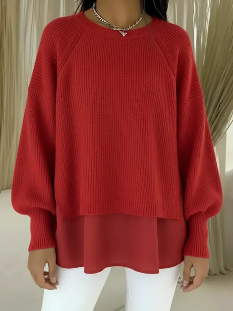 Amparo Mixed Knit Jumper
