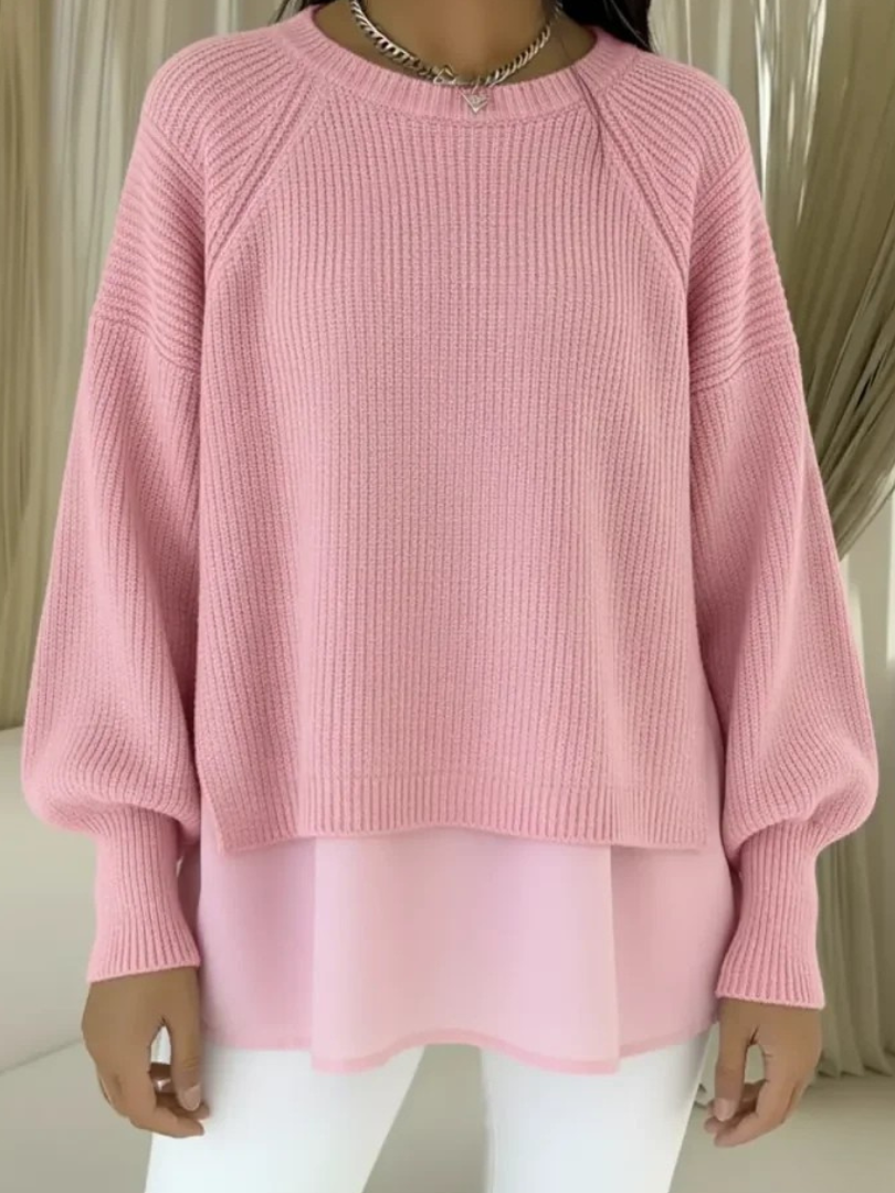 Amparo Mixed Knit Jumper