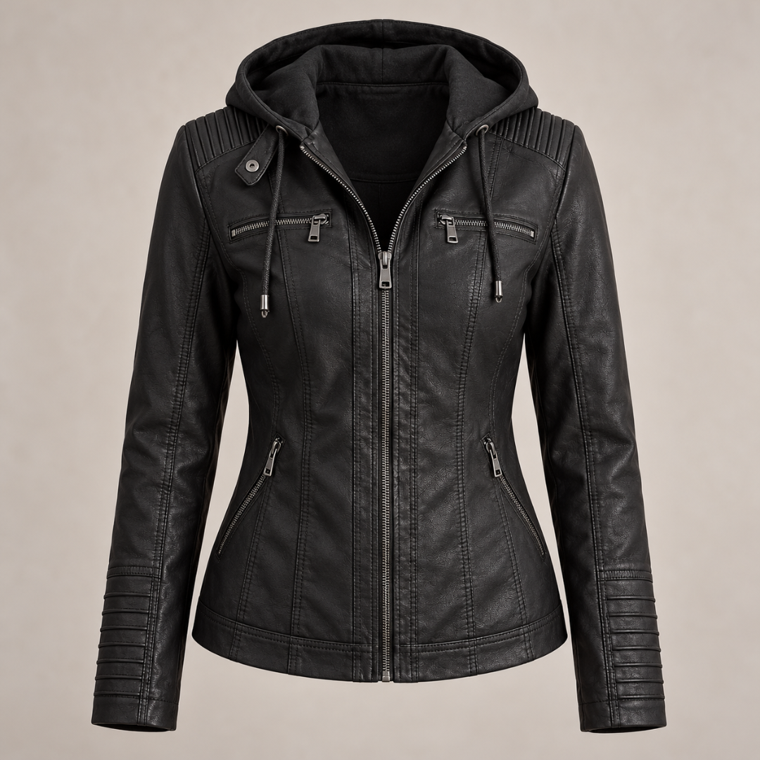 Asunción - Chaqueta de Piel Resistente y Elegante