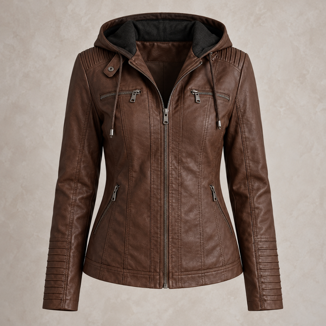 Asunción - Chaqueta de Piel Resistente y Elegante