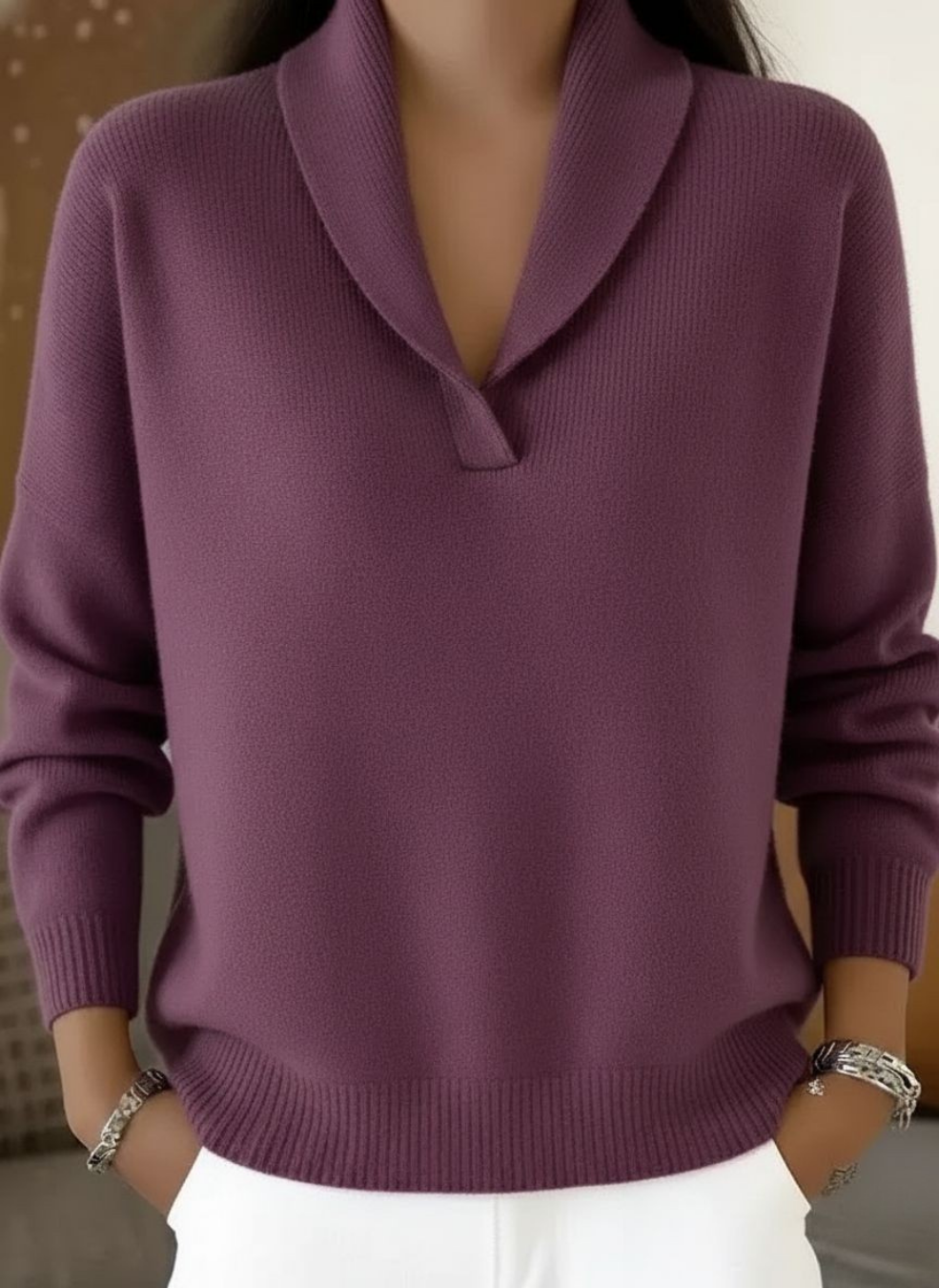 Carmen V-Neck Jersey