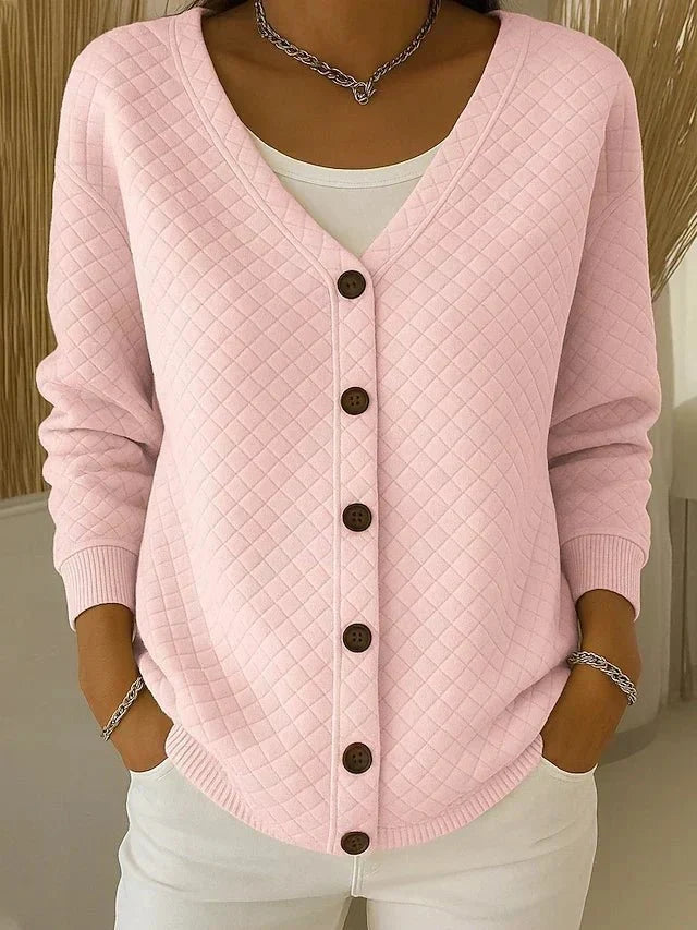Adriana Quilted Cardigan
