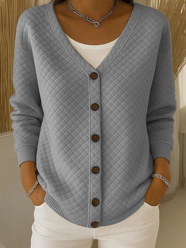Adriana Quilted Cardigan