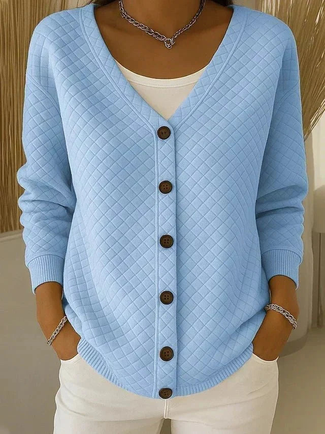 Adriana Quilted Cardigan