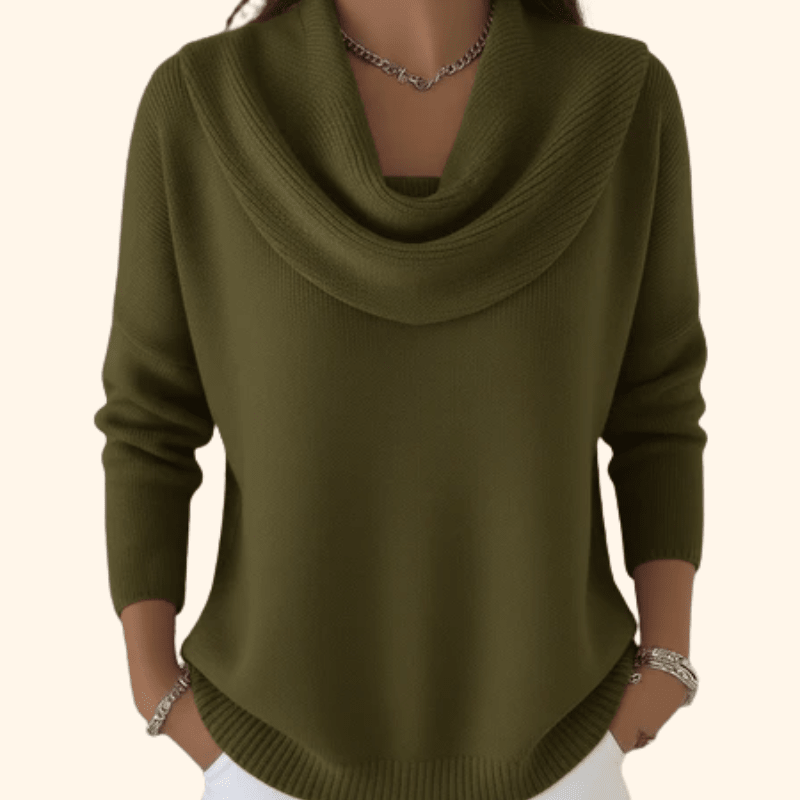 Beatriz Draped Neck Jersey
