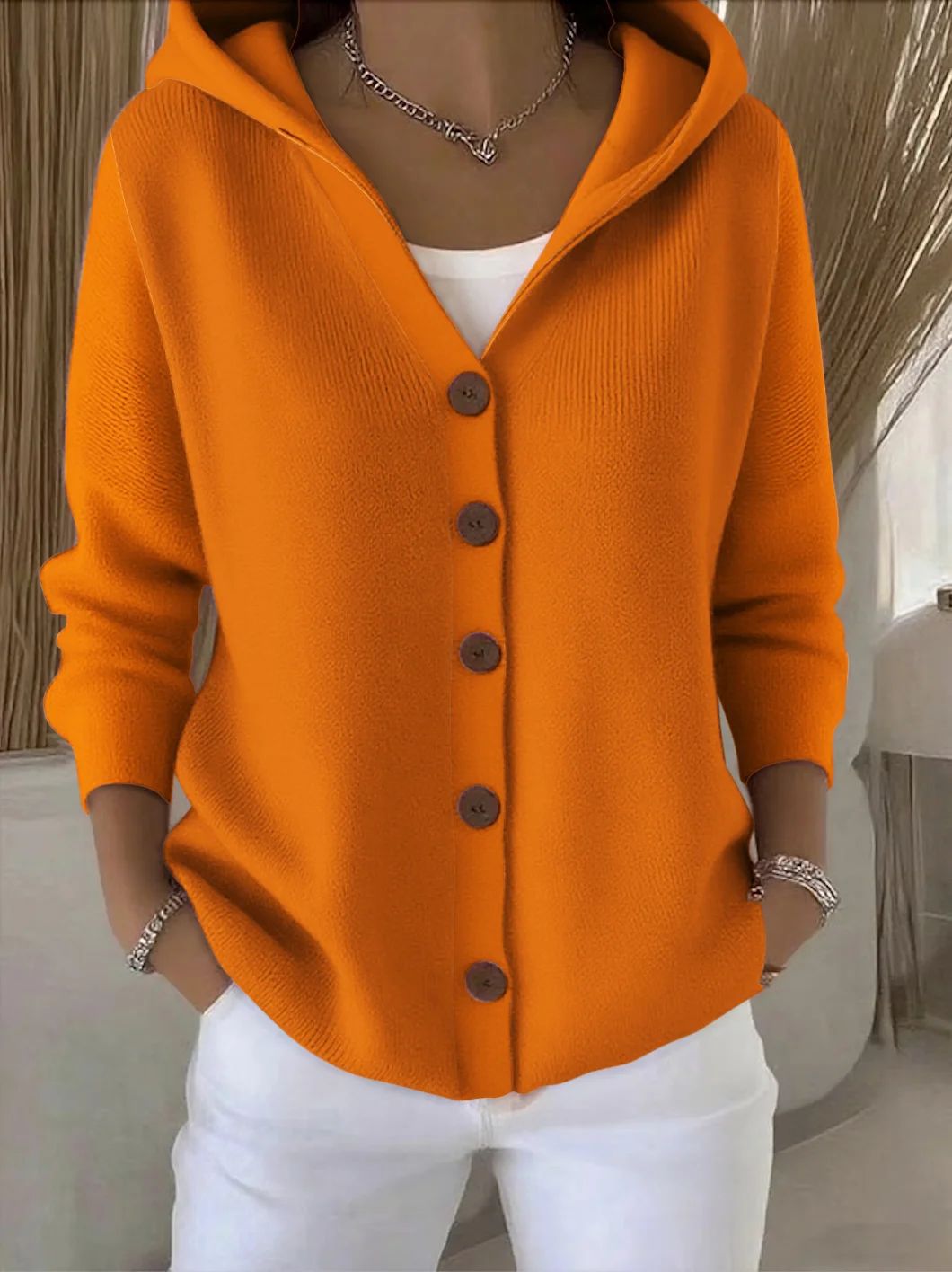 Isabel Hooded Cardigan