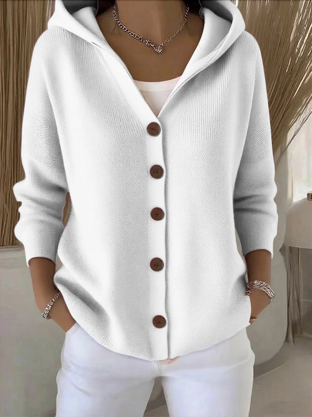 Isabel Hooded Cardigan