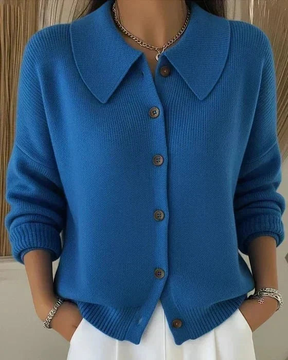 Mercedes Shirt-Style Cardigan