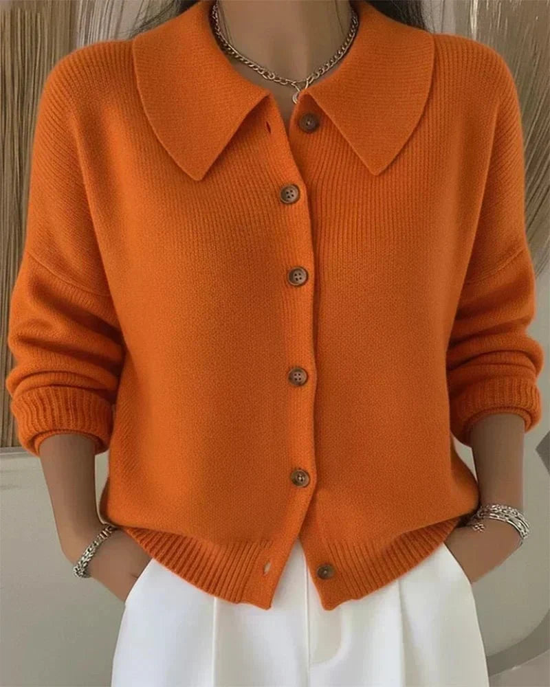 Mercedes Shirt-Style Cardigan