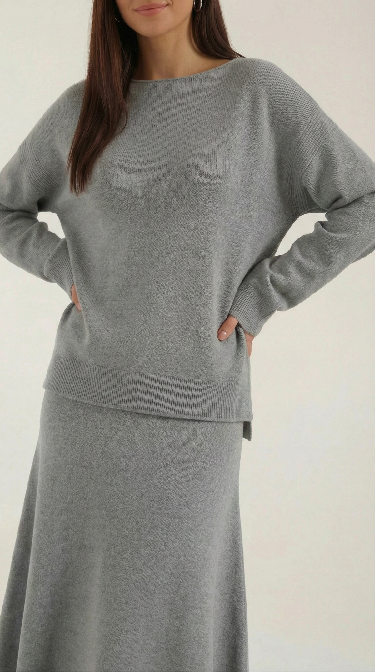 Amy Set: Sweater and Skirt