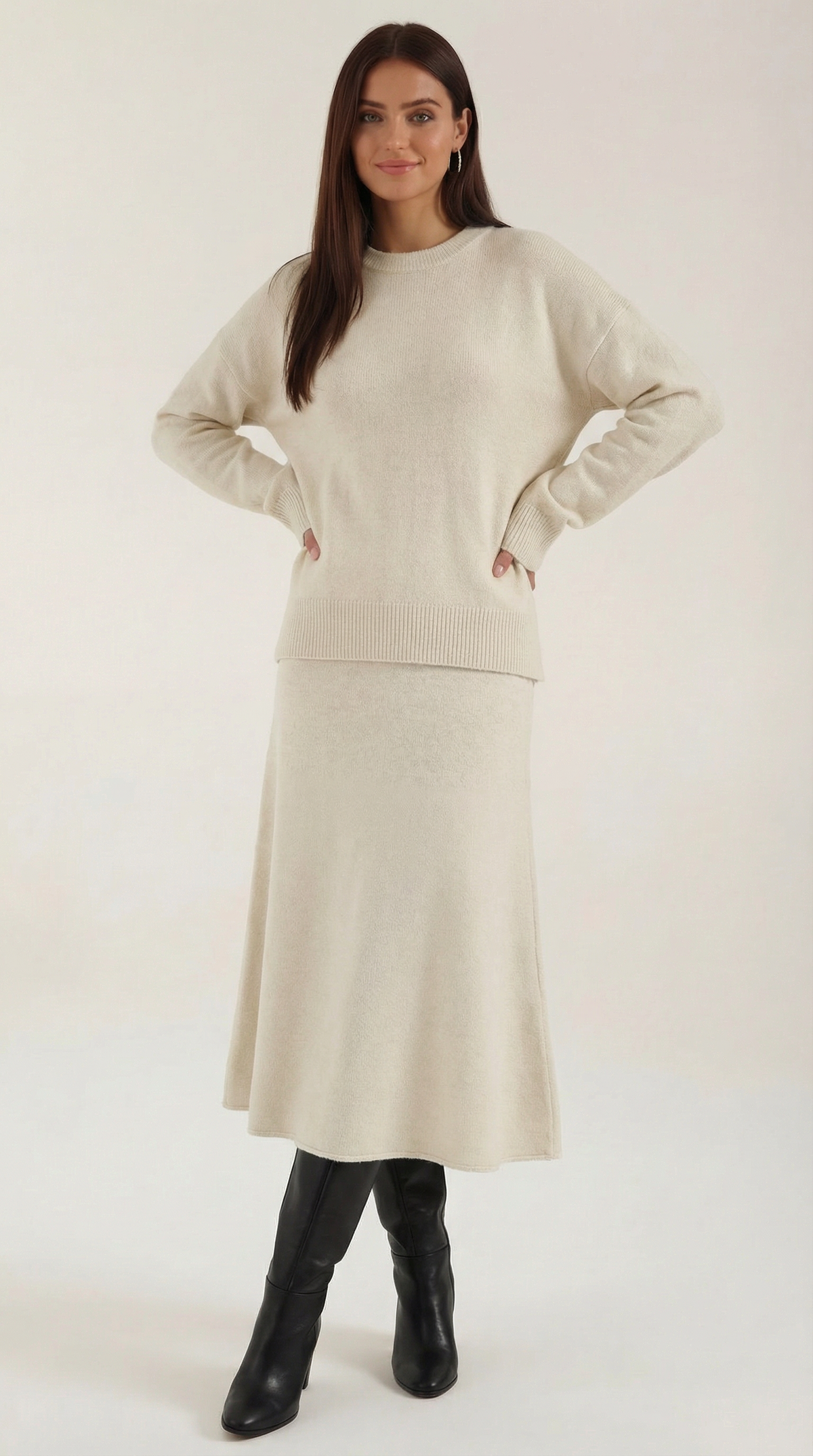 Amy Set: Sweater and Skirt