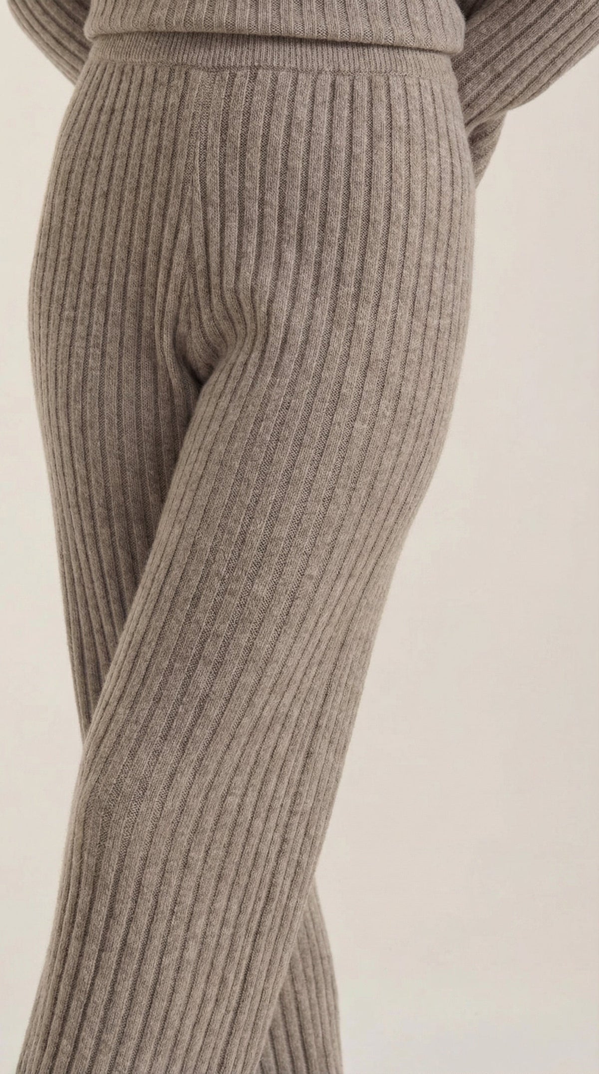 Matilda Textured V-Neck Knit Set