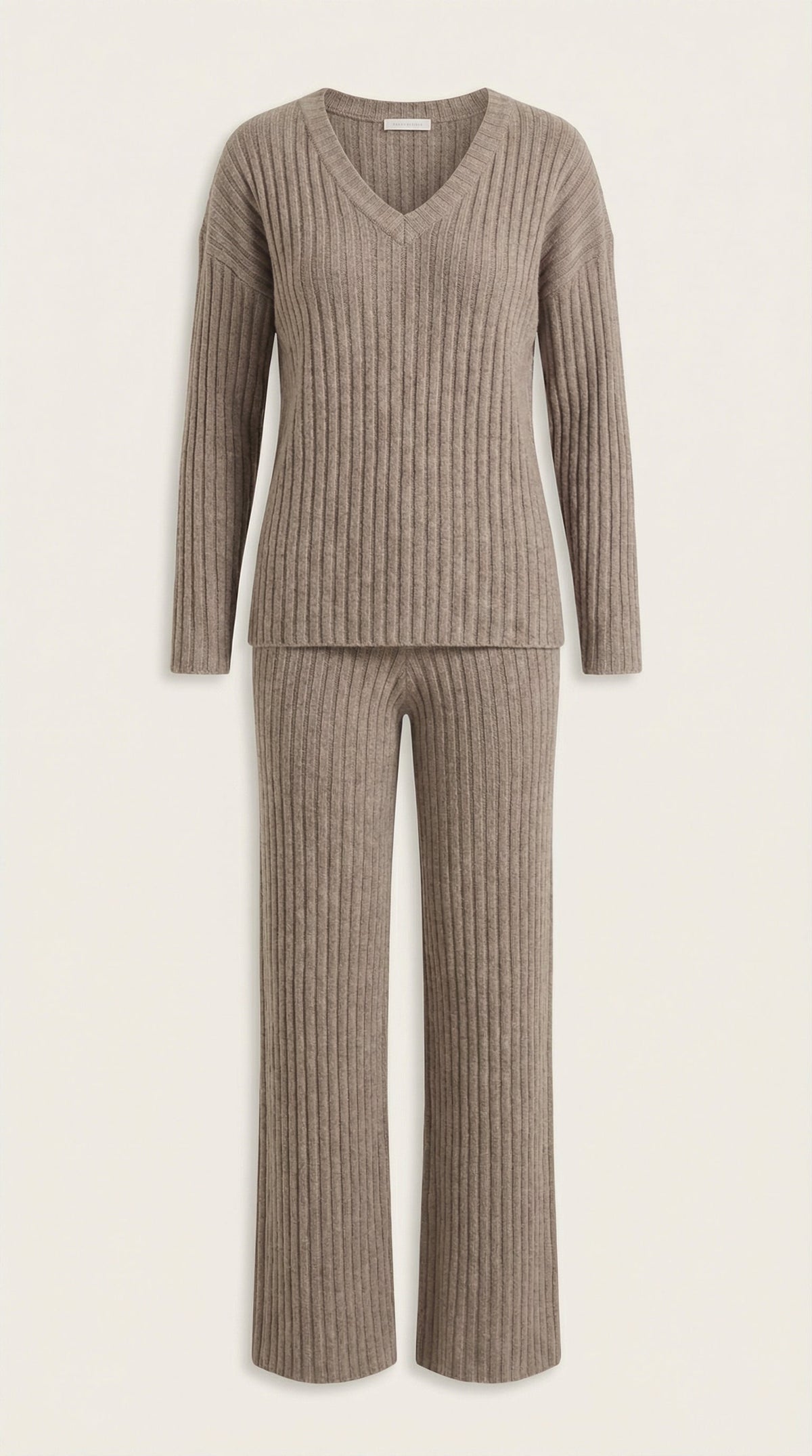 Matilda Textured V-Neck Knit Set