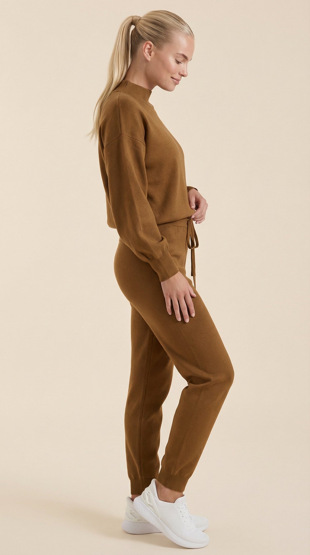 Mavis Strick High Neck Lounge Set