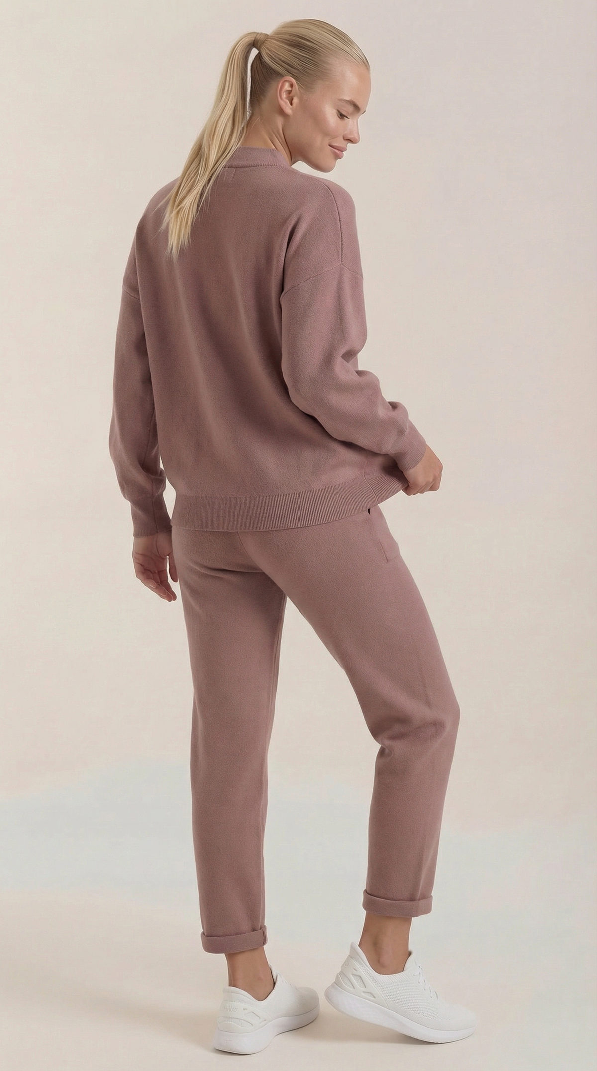 Mavis Strick High Neck Lounge Set