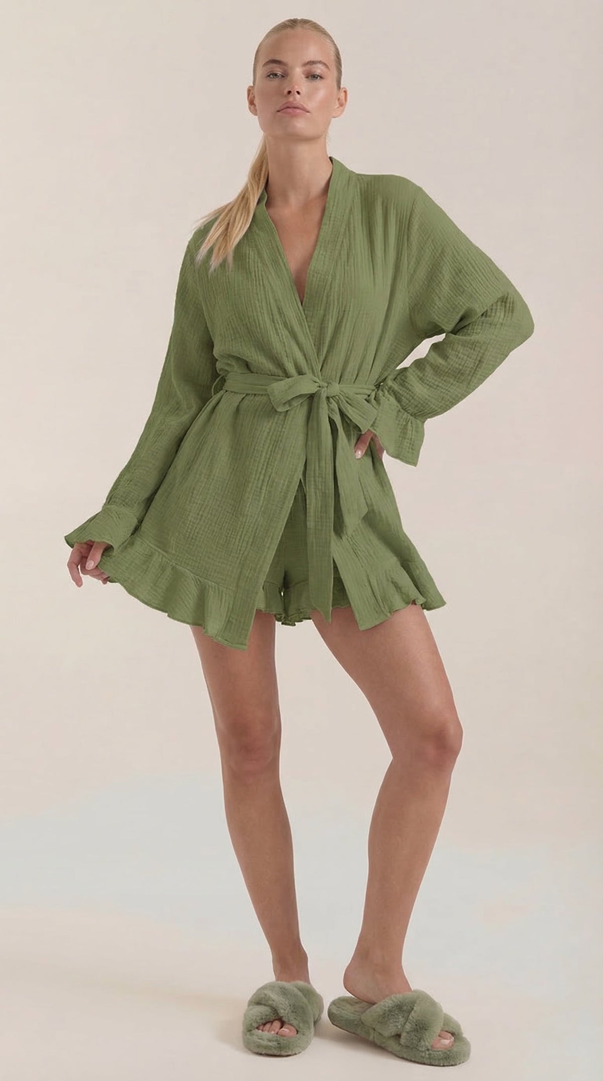 Rebekah criss-cross mini dress set