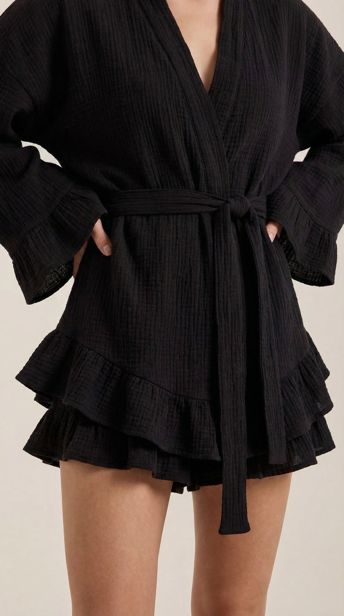 Rebekah criss-cross mini dress set